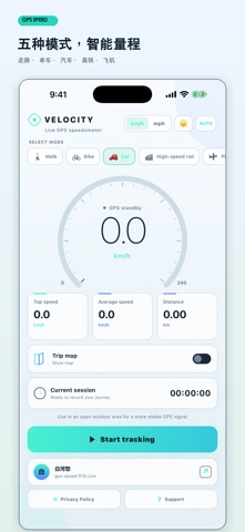 GPS Speed - Speedometer Screenshot 3 of 5