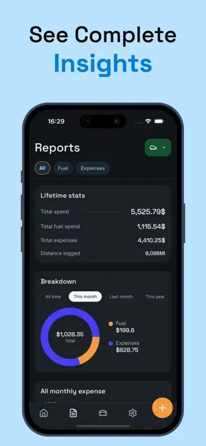 Leeway-Fuel & Mileage Tracker screenshot 3