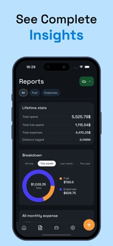 Leeway-Fuel & Mileage Tracker Screenshot 3 of 5