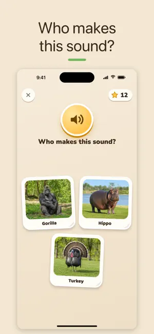 Tappy Sounds: Animals & Words screenshot 2