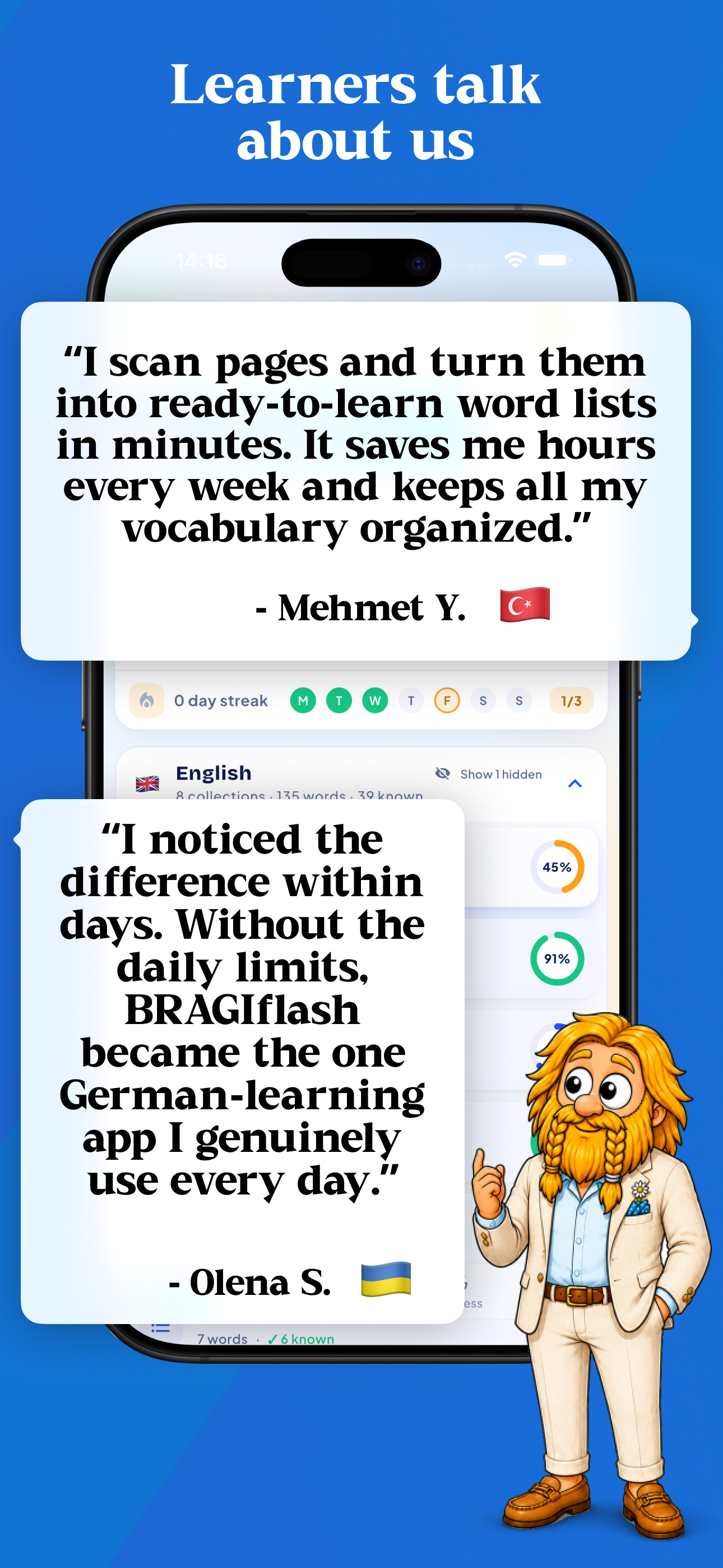 BRAGIflash: Learn German A1-C1 screenshot 10
