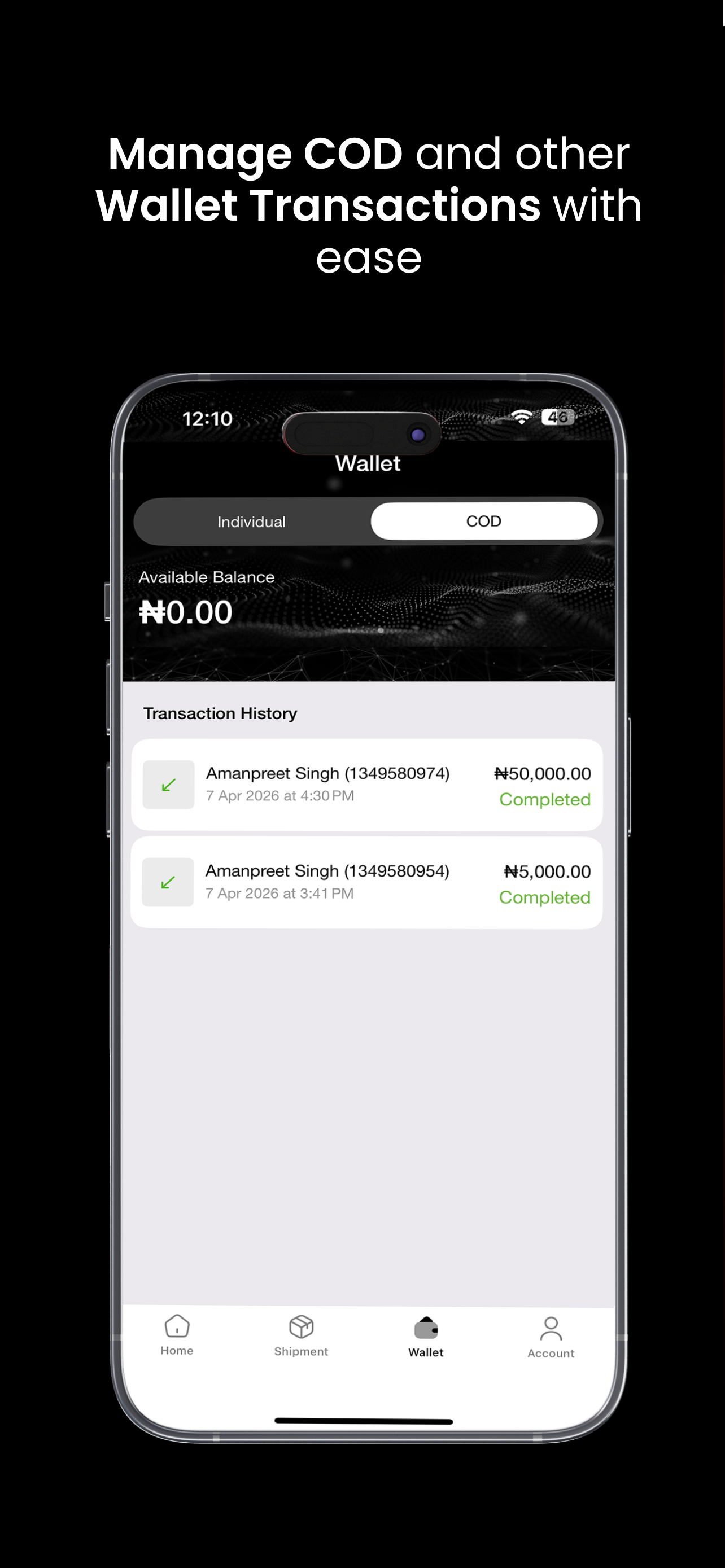 GIG LOGISTICS MOBILE screenshot 7