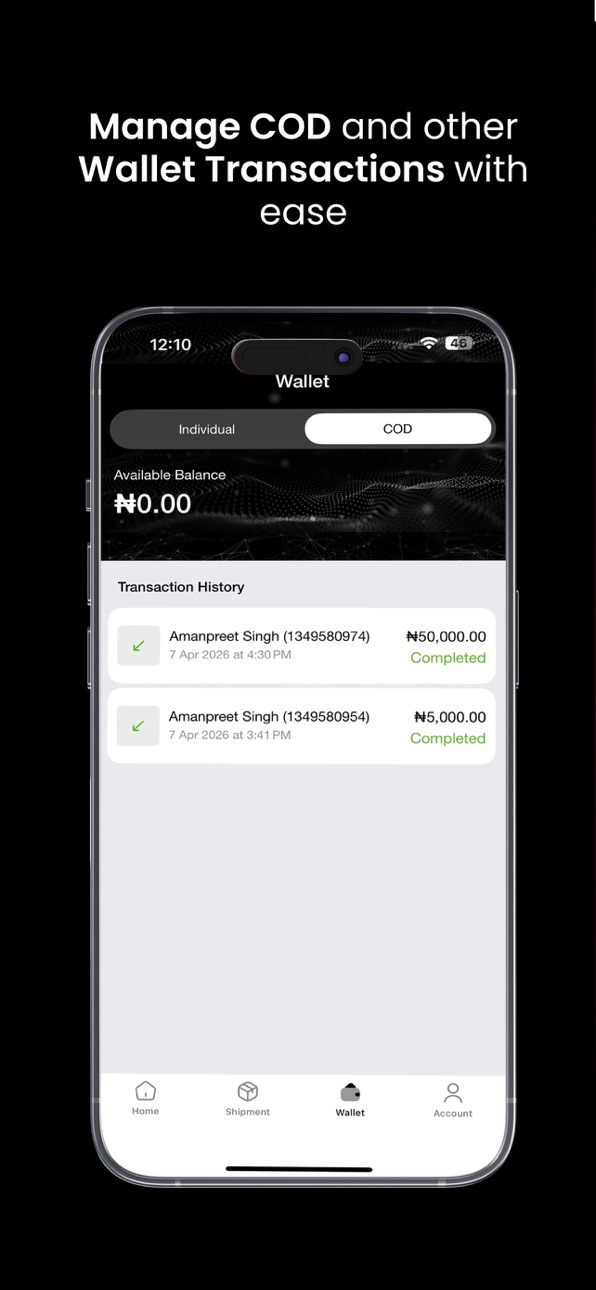 iPhone screenshot
