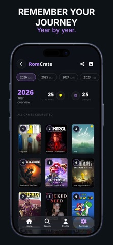 RomCrate - Video Games Tracker Screenshot 7 of 10
