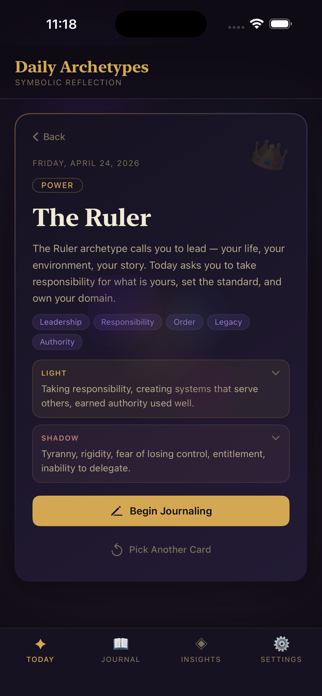 Daily Archetypes Screenshot 2 of 6