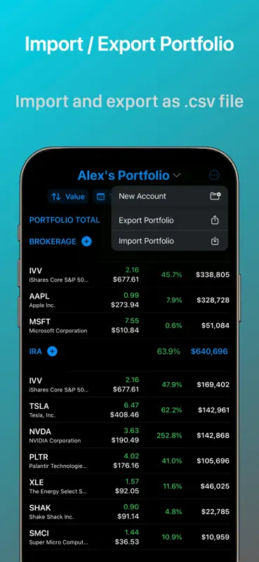 My Pocket Portfolio screenshot 8 of 8