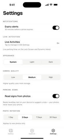 ParkNSnap — Where I Parked screenshot