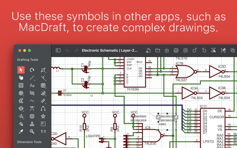 Screenshot #3 pour Electronic Symbol Libraries 2