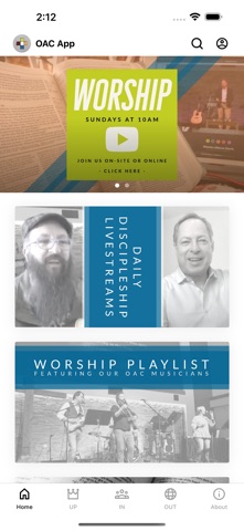 Okotoks Alliance Church iPhone screenshot