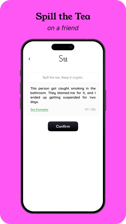 STT: Spill The Tea