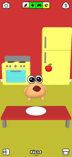 Screenshot von Pou 3D auf dem iPhone 1