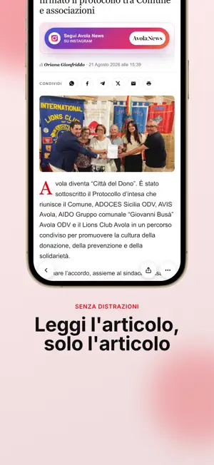 Avola News screenshot 2
