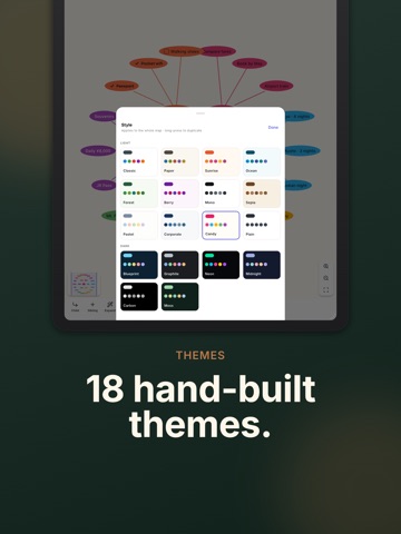 Mind Map: Smart Mind iPad screenshot