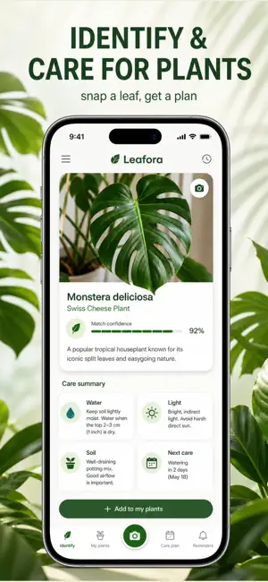 Leafora - Plant Identifier screenshot 1