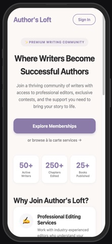 Author's Loft Screenshot 1 of 7
