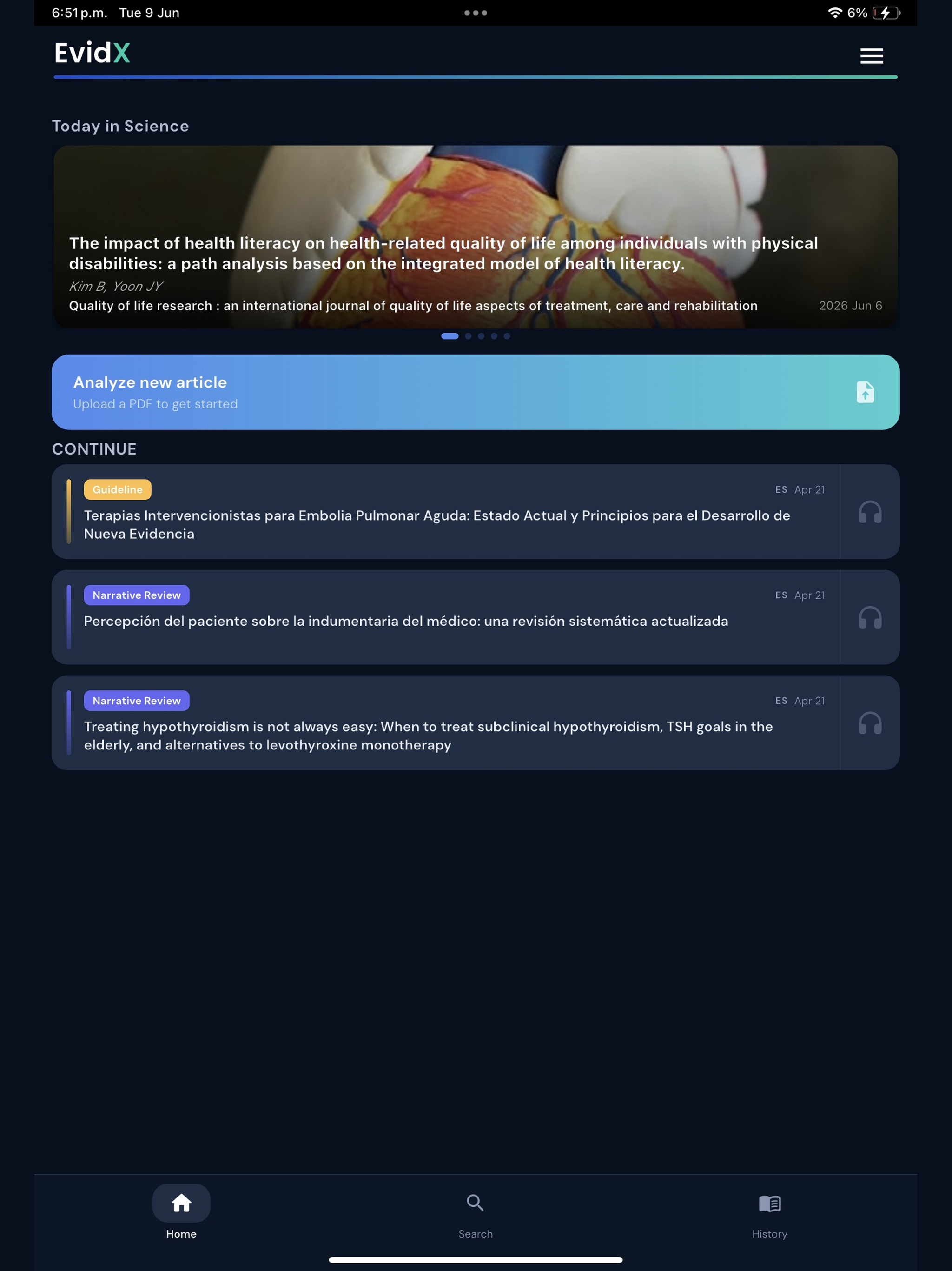 EvidX