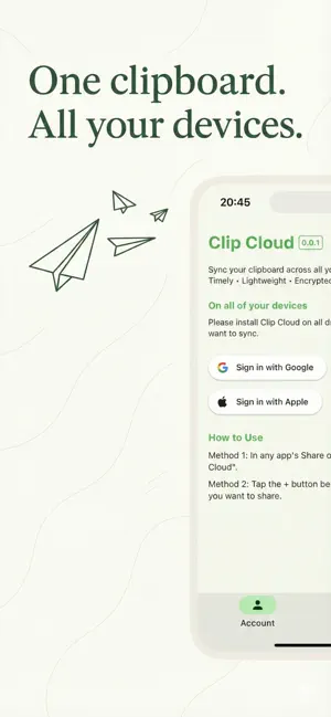 Clip Cloud - Clipboard Sync screenshot 2