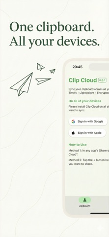 Clip Cloud - Clipboard Sync screenshot