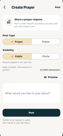 Praise Report screenshot