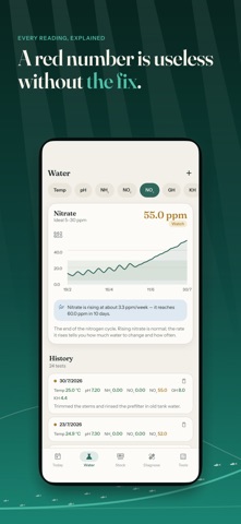 Shoal: Aquarium & Fish Care iPhone screenshot