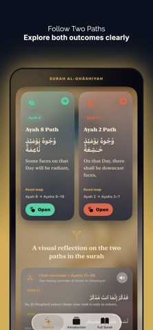 Al-Ghashiyah Journey iPhone screenshot