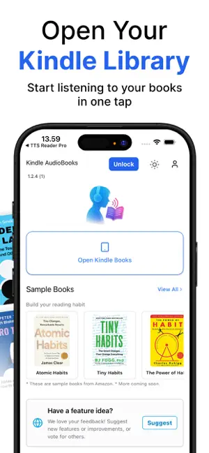 AudioBooks Unlimited to Kindle screenshot 2
