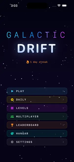 Galactic Drift screenshot 2