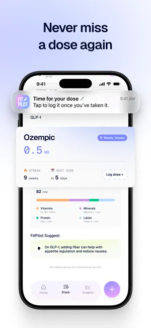 GLP-1 & Peptide: FitPilot screenshot 3