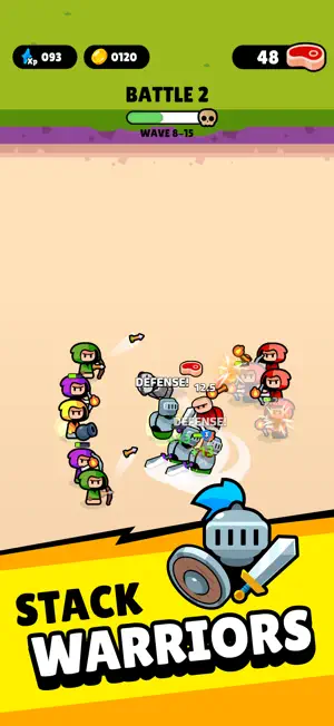 Merge Age: Warriors screenshot 2