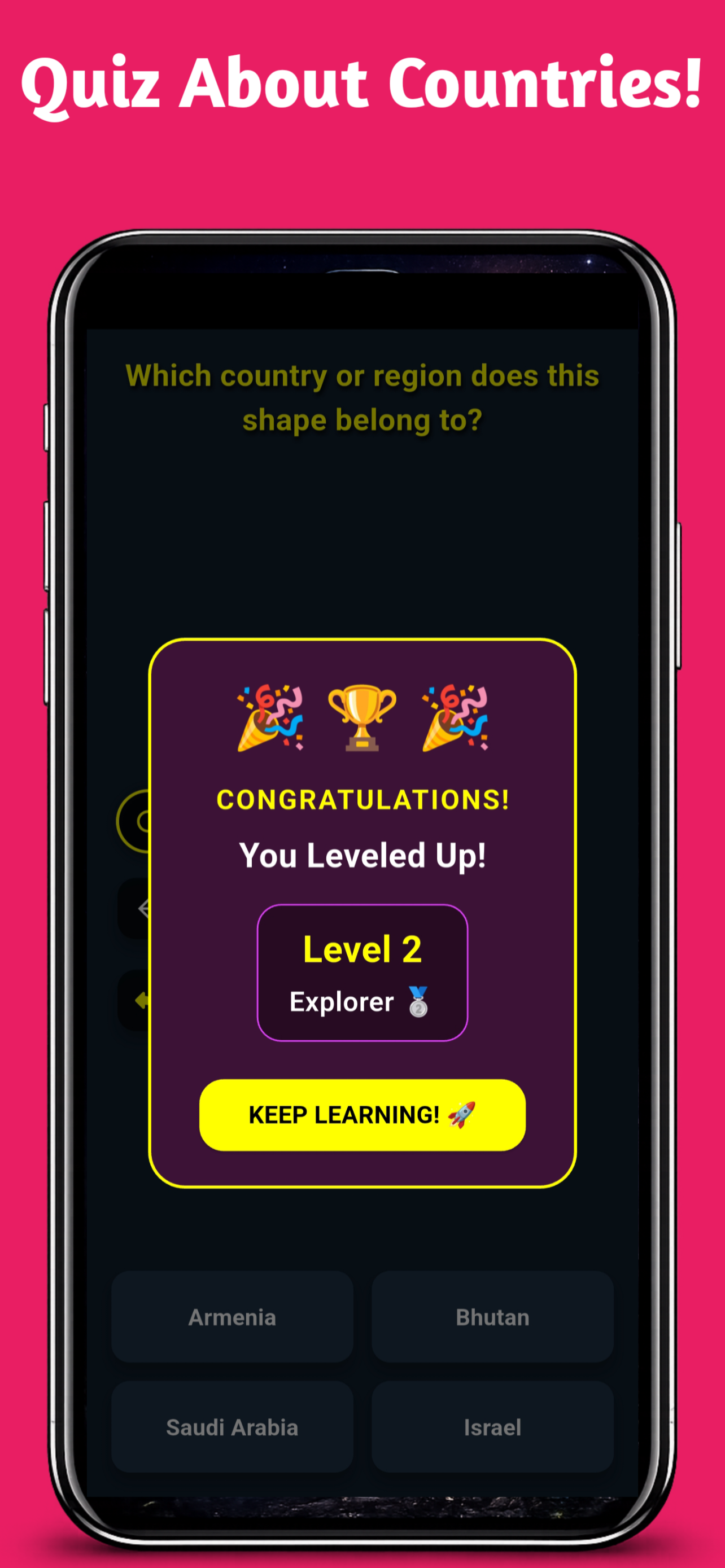 Countries of World - Quiz Game screenshot 7