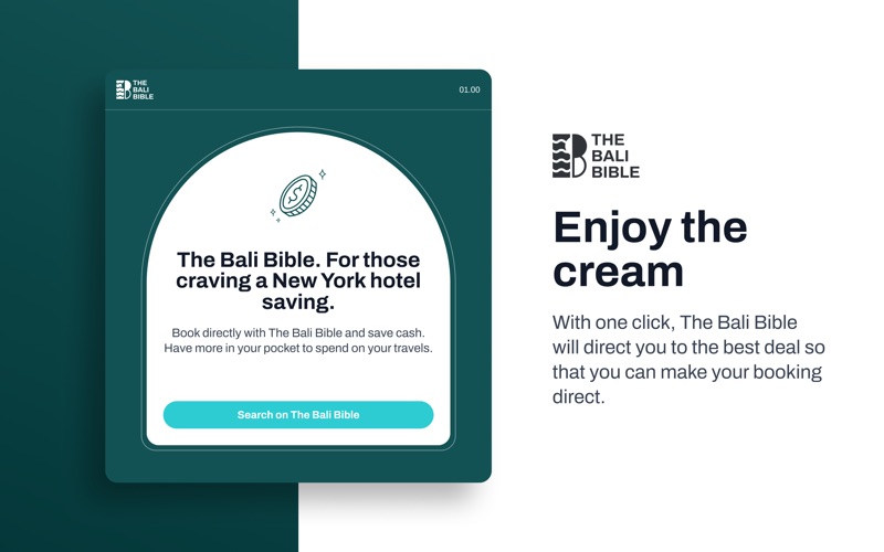The Bali Bible - Travel Deals app screenshot