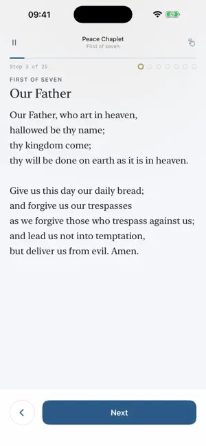 Medjugorje: Peace Chaplet screenshot 3