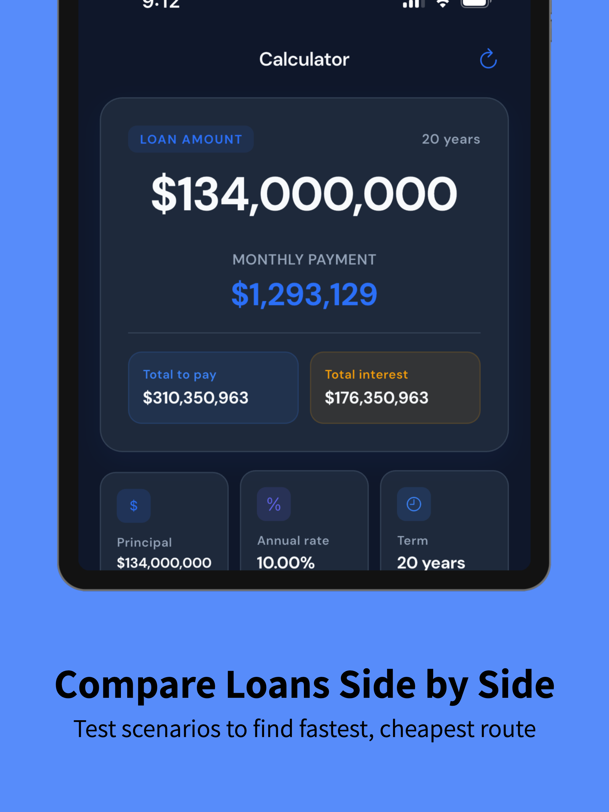 Loan Calculator - EMI Planner