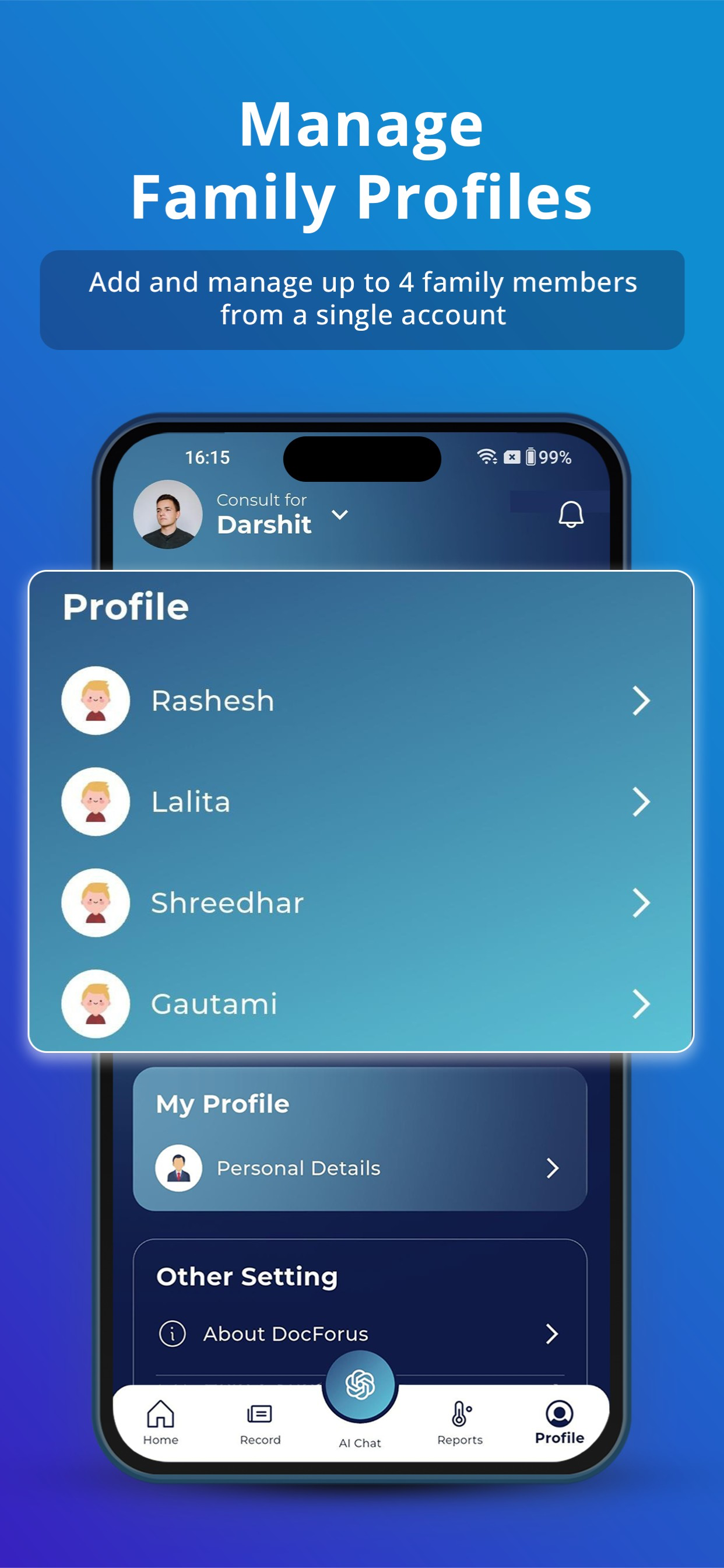 Docforus – AI Health Companion