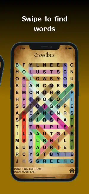 Crossibus: Word Search Game screenshot 2