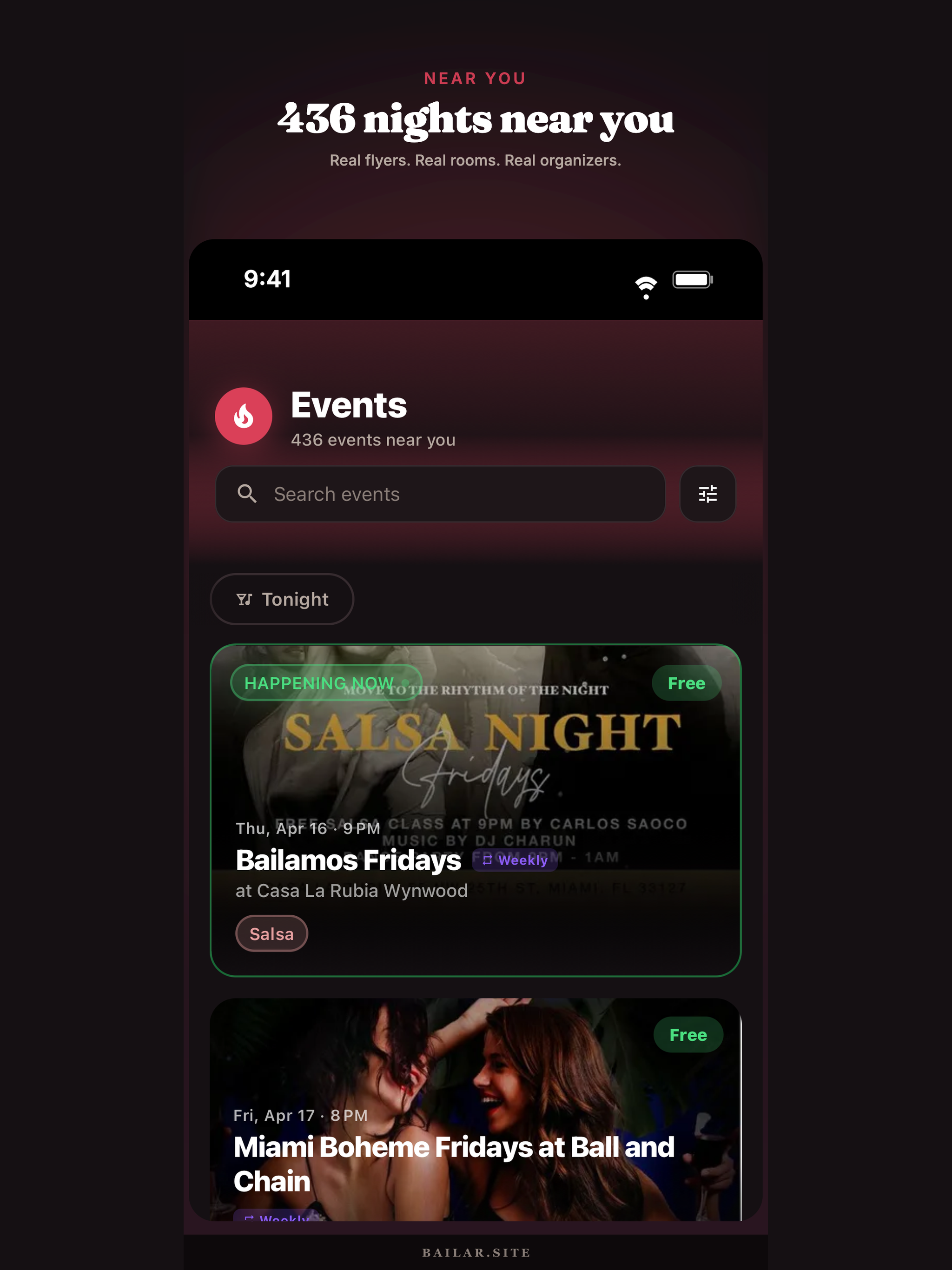 Bailar: Salsa, Bachata & More