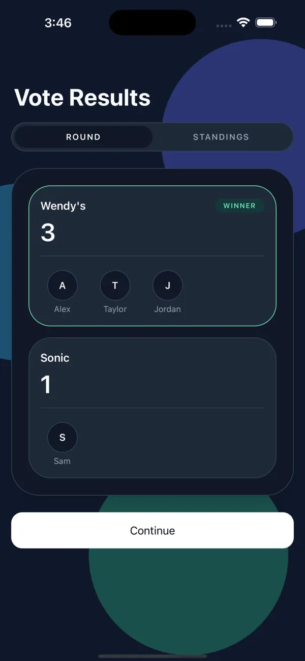 #5. StackRanked (iOS) Ved: Nicholas Kaffine