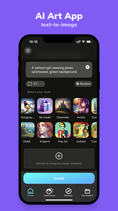 ArtGo - AI Art Generatorのおすすめ画像1