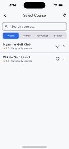My Golf screenshot