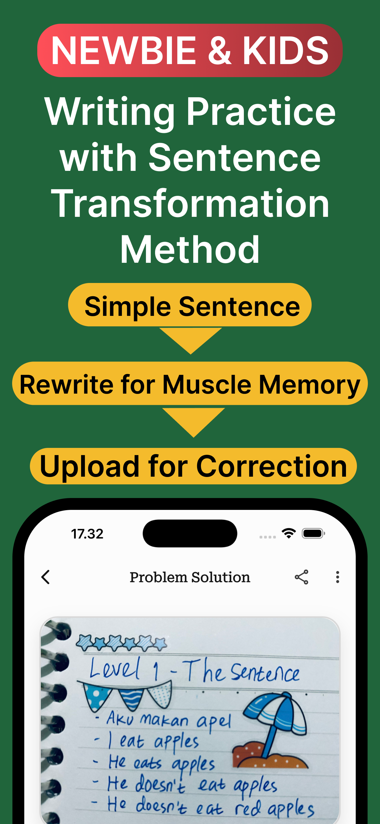 English Homework & Practice AI