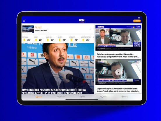Screenshot #4 pour BFM Marseille - news et météo
