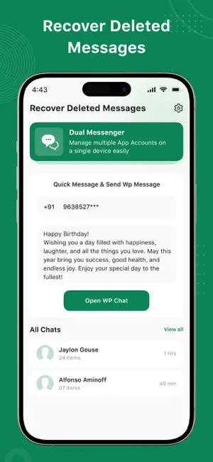 Recover Deleted Messages - RDM screenshot 3