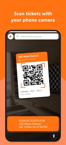 TicketSearch Scanning App Screenshot 2 of 6