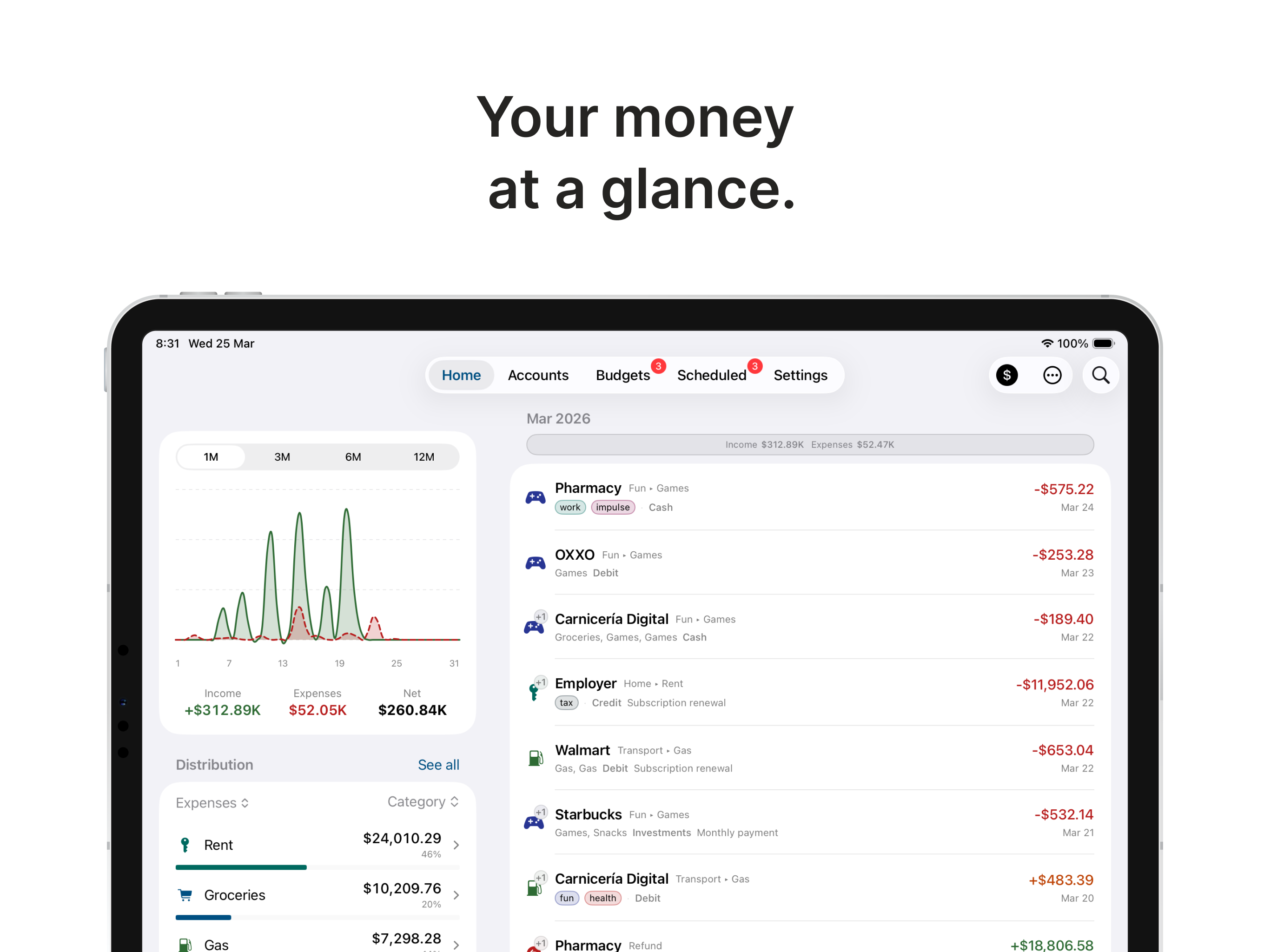 Mintaka: Personal Finance screenshot 7