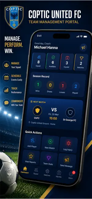 Coptic United FC screenshot 4