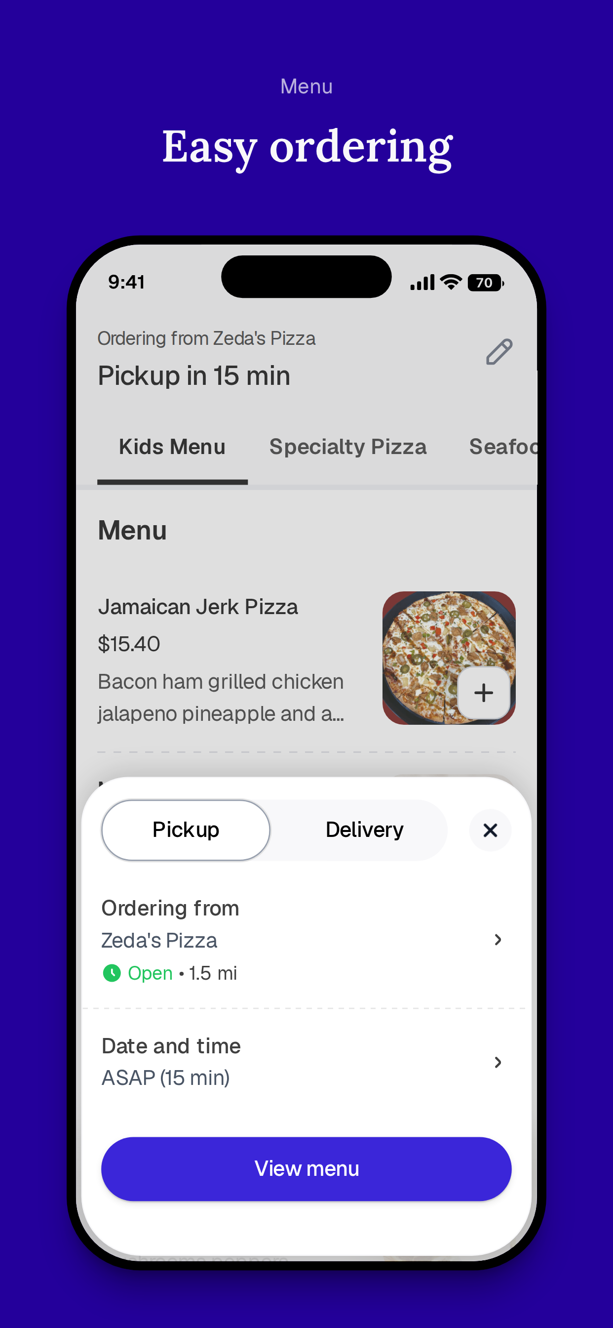 Zeda's Pizza