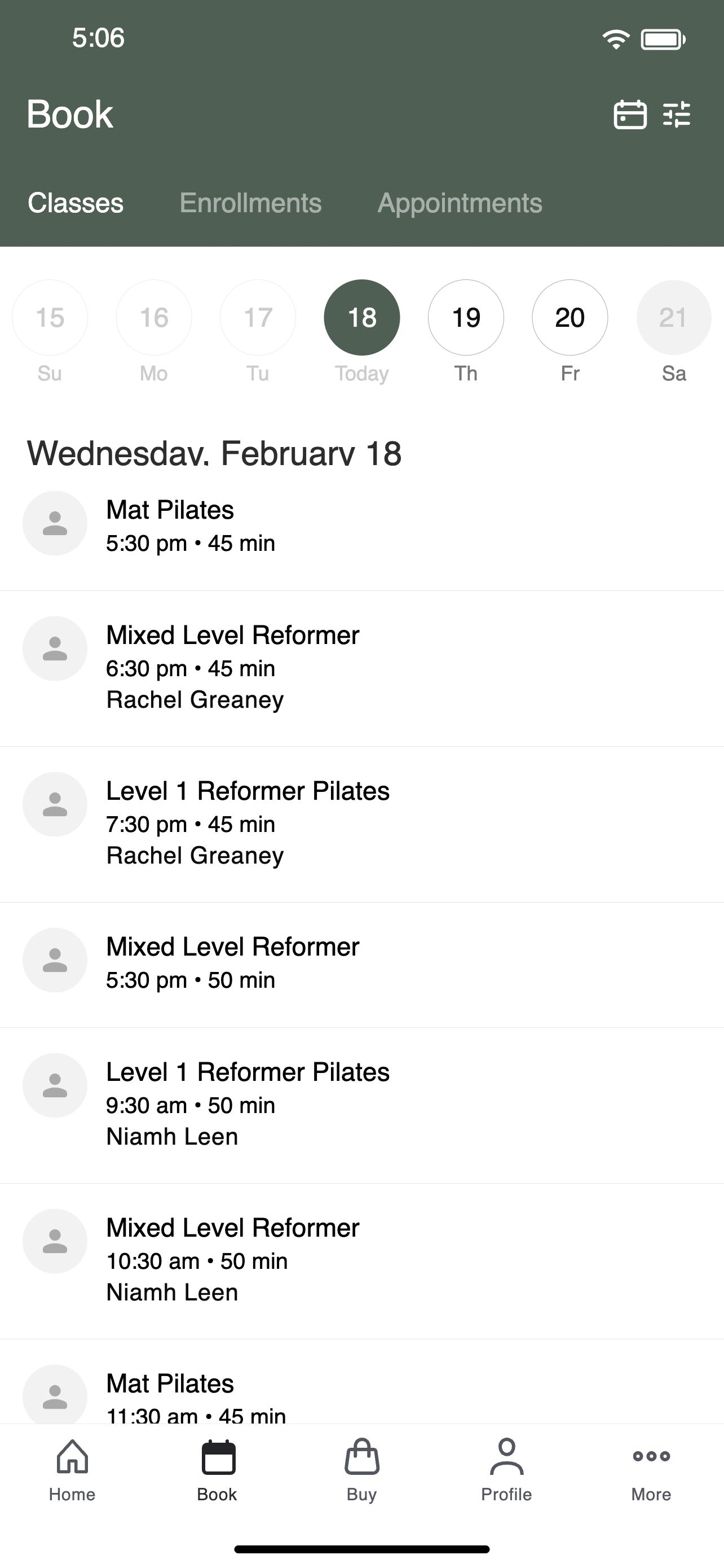 ALIGNed Pilates screenshot 2