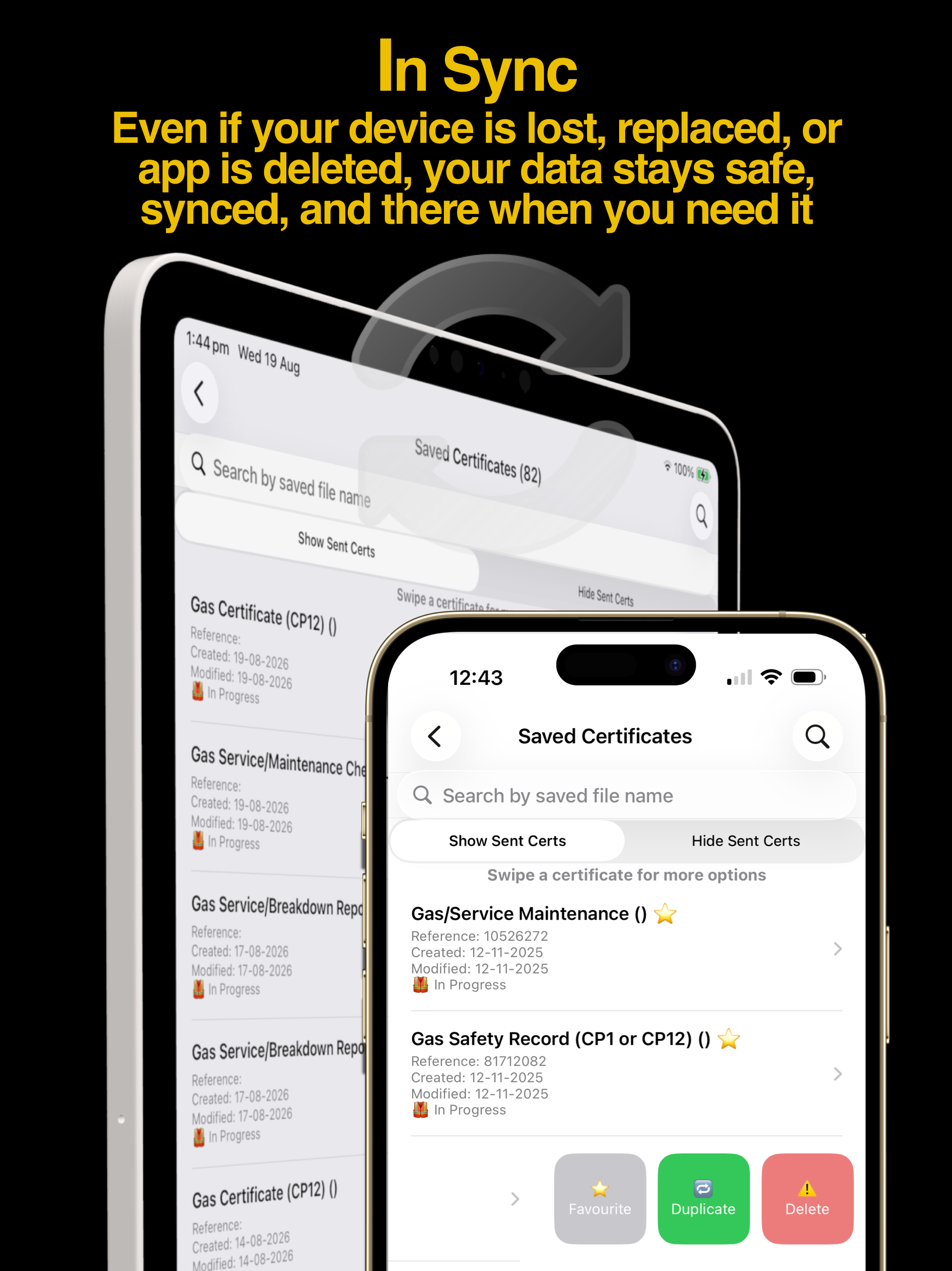 GasCert: CP12 Gas Certificates screenshot 12