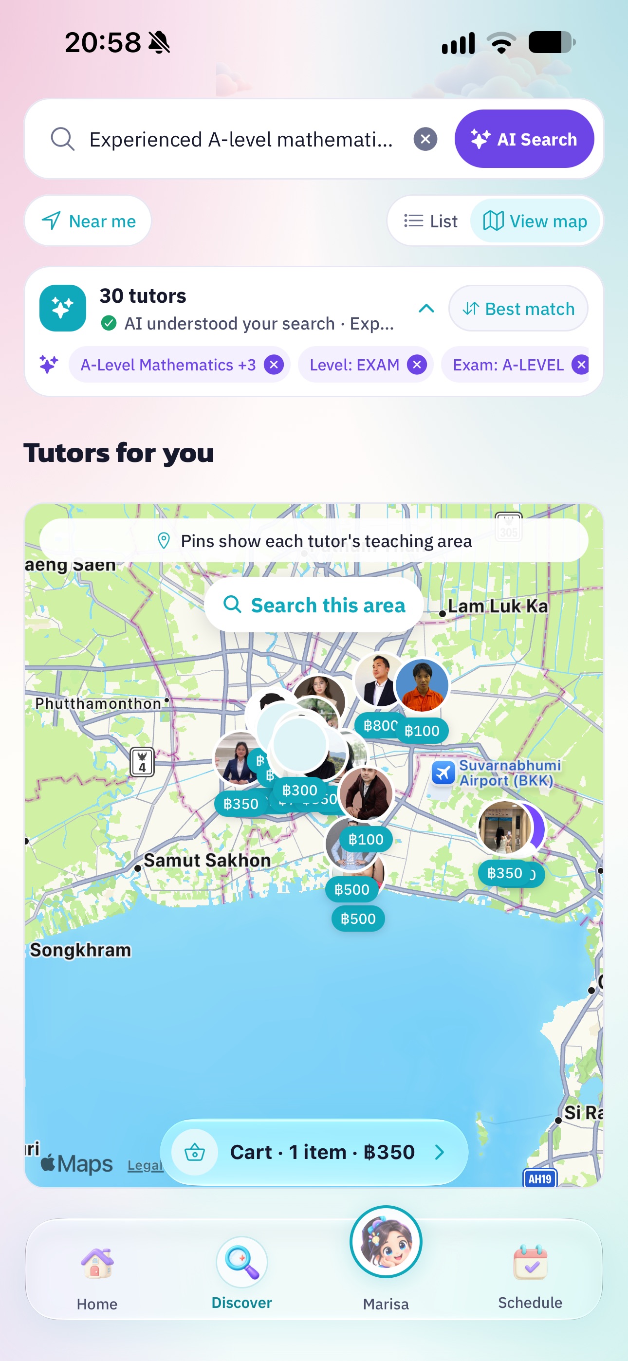 Screenshot 3 of Spark Tutoring