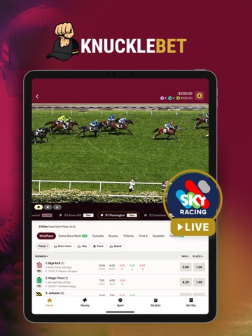 KnuckleBet|Your NEW Sport App iPad screenshot 1